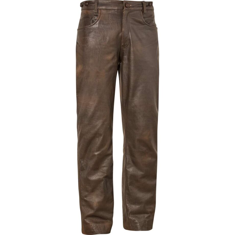 Bull Jeans Læder Bukser - Swedteam Jeans