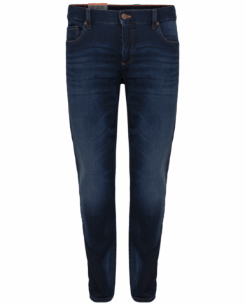 Mørk Navy Pipe Cosy Jeans - Alberto Jeans  - 4055534313436
