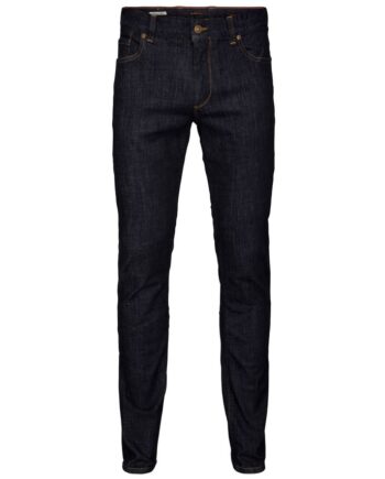 Mørk Navy Pipe Authentic Denim - Alberto Jeans  - 4060254246629