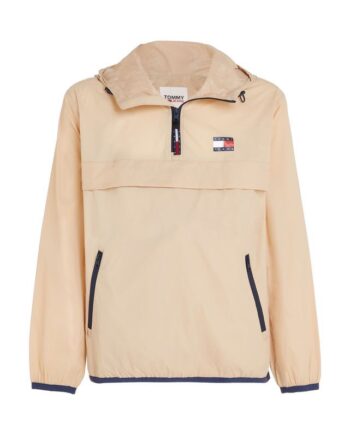 Khaki Tjm Pckable Tech Chicago Popover - Tommy Jeans Jeans  - 8720643252117