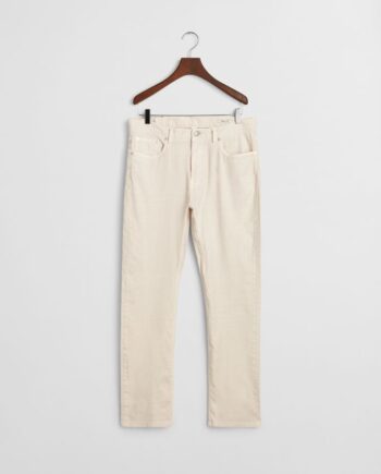Sort Linen Cot Reg Jeans - Gant Jeans  - 7325708112828