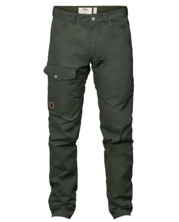 Grøn Fjallraven Mens Greenland Jeans Deep Forest 662 - Fjällräven Jeans  - 7323450454234