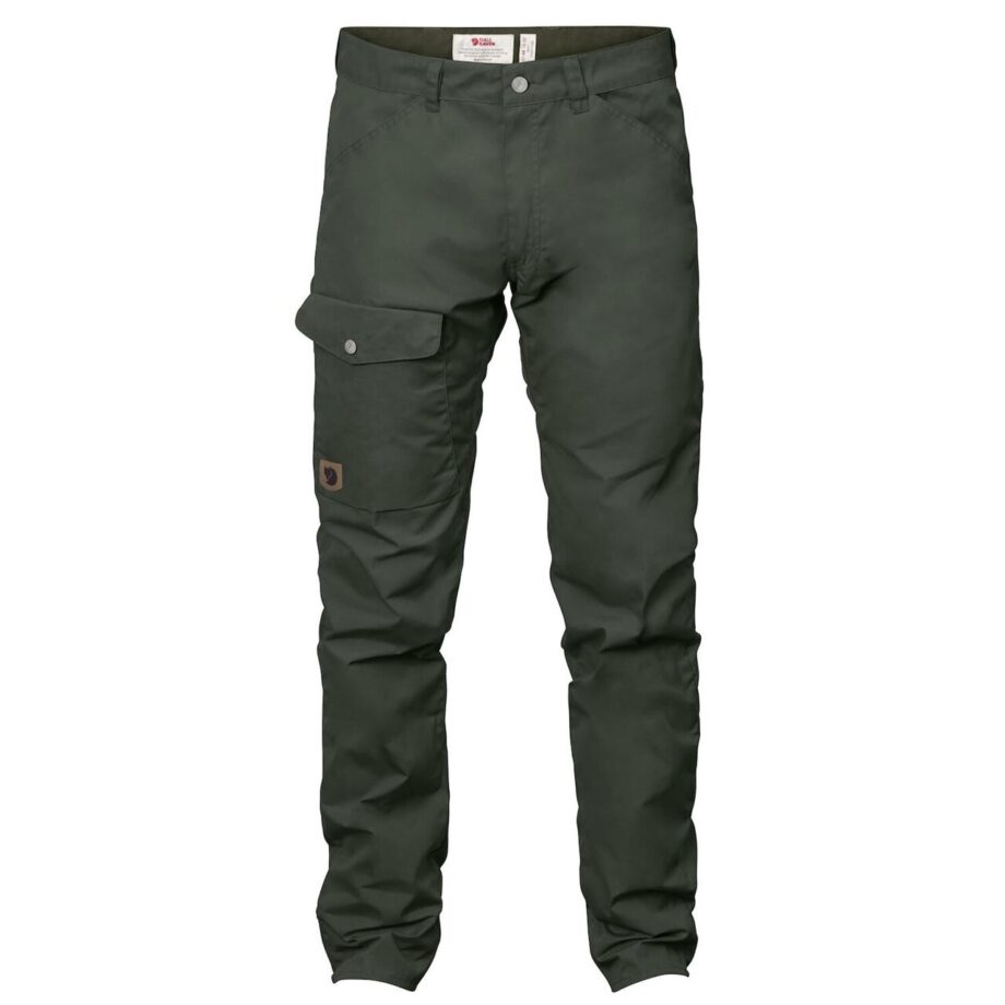 Grøn Fjallraven Mens Greenland Jeans Deep Forest 662 - Fjällräven Jeans  - 7323450454234