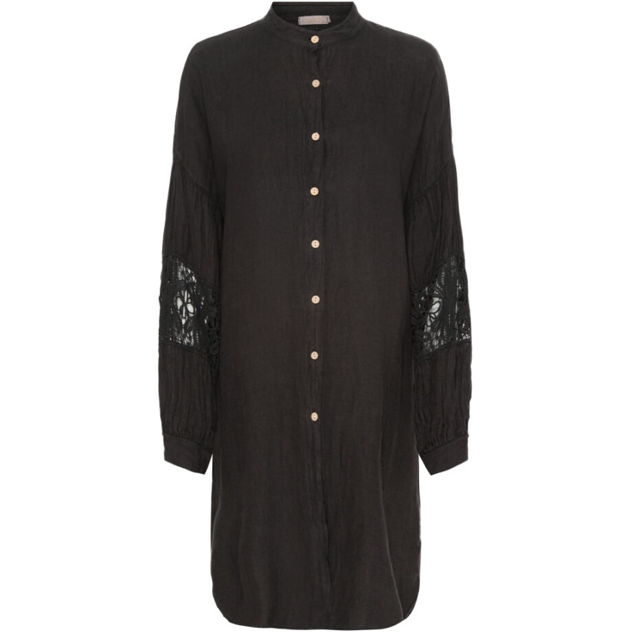 Sort Marta Chateau Dame Kjole 5611 Black - Kjoler  - 5715406195728
