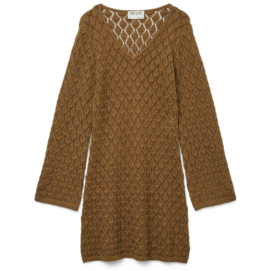 Vero Moda Dame Kjole Vmrani Ermine - Vero Moda Kjoler  - 5715718116824