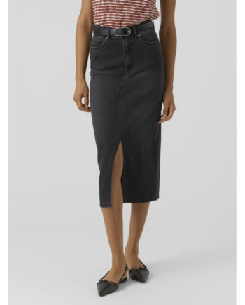 Sort Vero Moda Dame Nederdel Vmveri Black - Vero Moda Nederdele  - 5715425935114