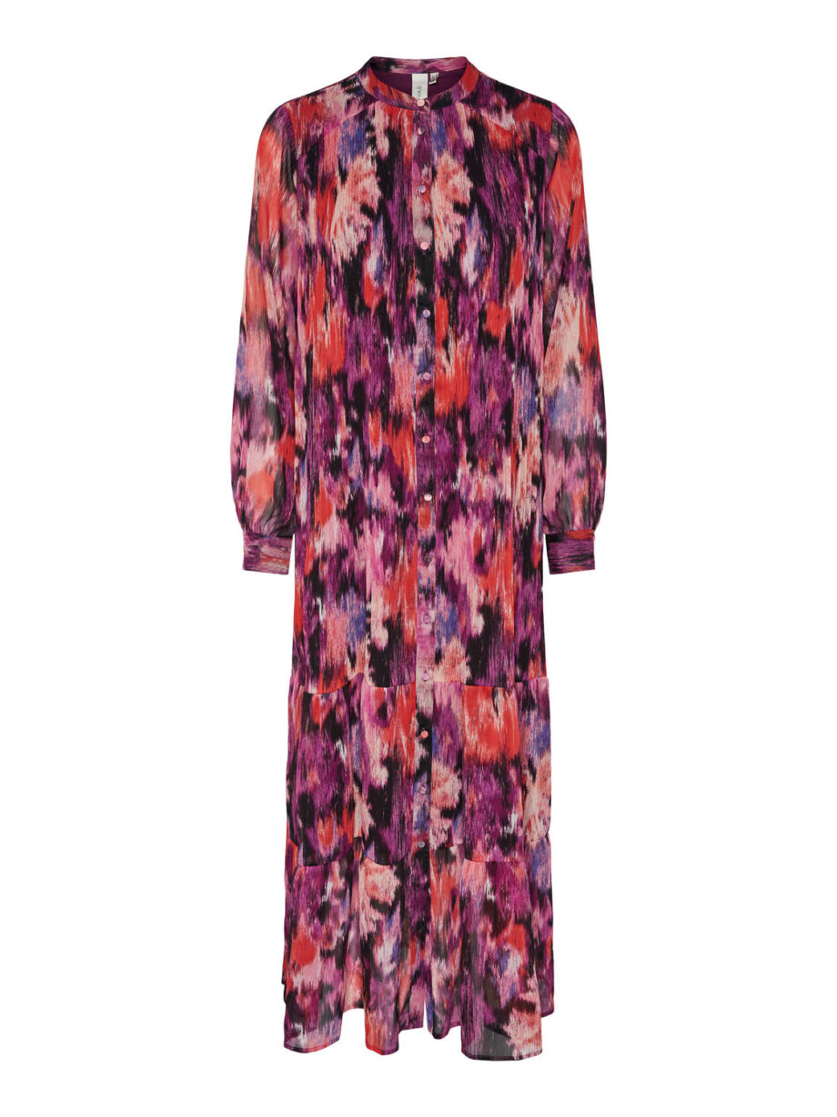 Dame Kjole Lulu Long Iris Orchid - Y.a.s Kjoler  - 5715369969213