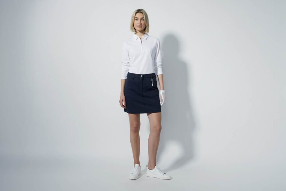 Navy Daily Sports Lyric Dame Nederdel Str - Daily Sports Nederdele  - 7314341304585