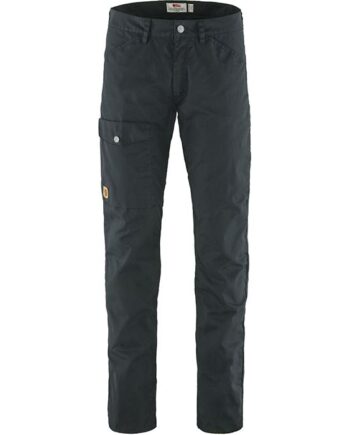 Grøn Fjallraven Land Jeans Herre Mænd Regular Mørkeblå Bukser - Fjällräven Jeans  - 7323450643195