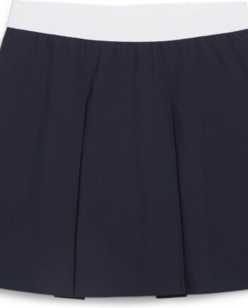 Hvid Puma Club Pleated Skirt 2024 Dame Nederdel Deep Navy White Glow Str Normal - Puma Nederdele  - 4099685762675