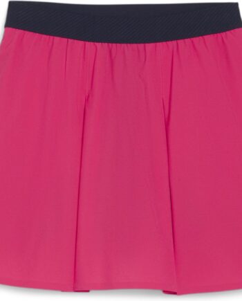 Garnet Rose/Dee Puma Club Pleated Skirt 2024 Dame Nederdel Garnet Rose Deep Navy Str Normal - Puma Nederdele  - 4099686761509