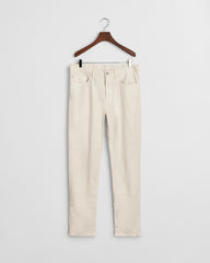 Sand Slim Cot Linen Jeans - Gant Jeans  - 7325708111067