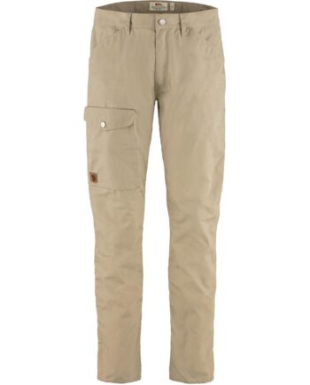 Hvid Fjallraven Mens Greenland Jeans Fossil 118 - Fjällräven Jeans  - 7323451018534