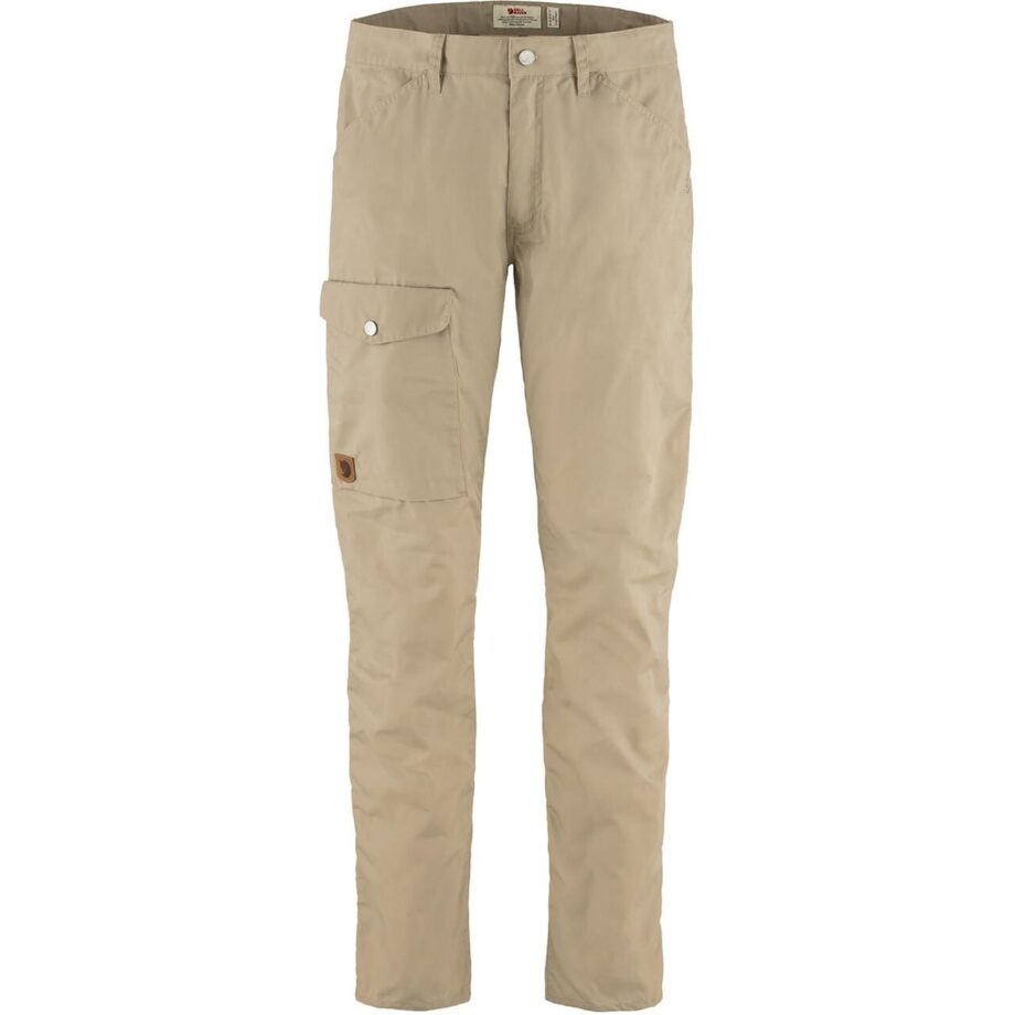 Hvid Fjallraven Mens Greenland Jeans Fossil 118 - Fjällräven Jeans  - 7323451018534