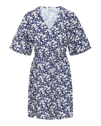 Blå Young Dame Kjole Byibine Medieval Blue Ditsy Mix - B.young Kjoler  - 5715574711225