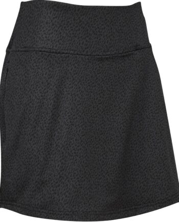 Sort Footjoy Aerial Performance Knit Dame Nederdel Black Str Kort - Footjoy Nederdele  - 0196665817357