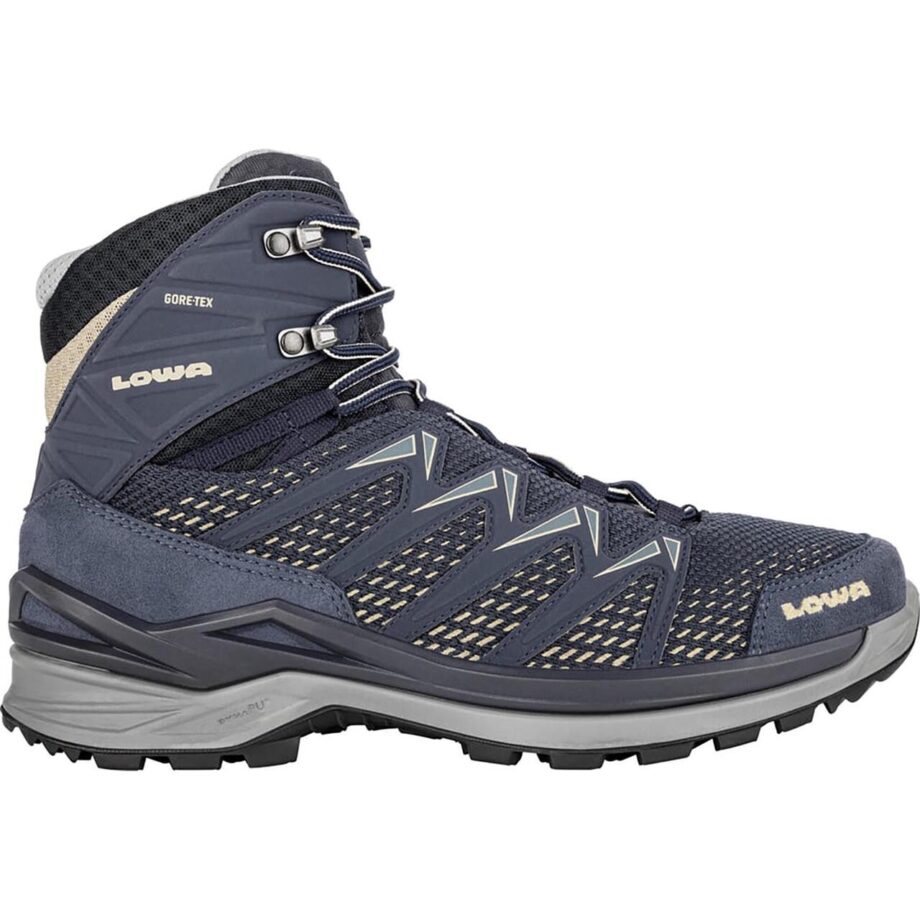 Blå (JEANS/DUNE Lowa Mens Innox Pro Gtx Mid Blå Jeans Dune - Lowa Jeans  - 4063606658705