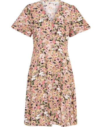 Young Dame Kjole Bymmjoella Coral Blush Flower - B.young Kjoler  - 5715749070812