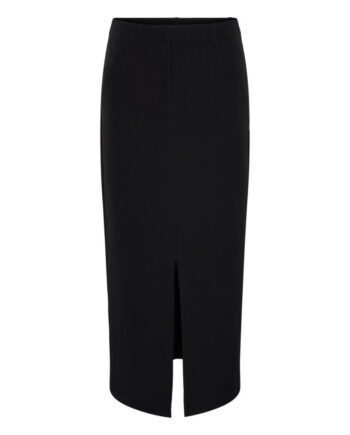 Sort Pieces Dame Nederdel Pcbossy Black - Pieces Nederdele  - 5715600637833
