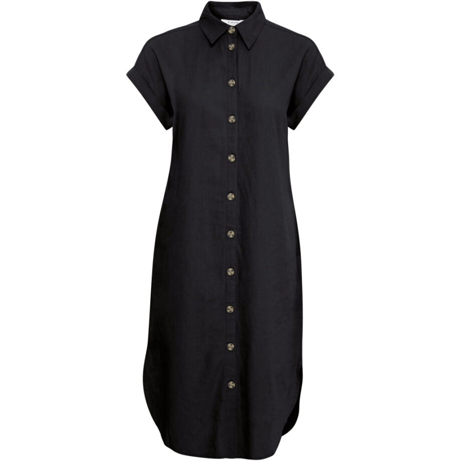 Sort Young Dame Kjole Byfalakka Black - B.young Kjoler  - 5715572384605
