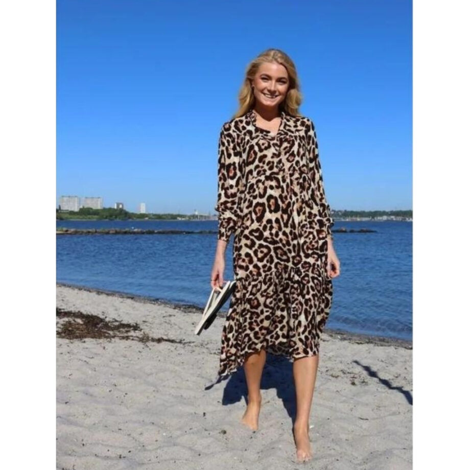 Brun Libert Dame Kjole Mag 22053 Brown Leo - Liberté Kjoler