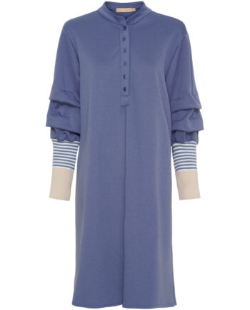 Blå Marta Chateau Dame Kjole Mdccybele 32166 Jeans Blue - Kjoler  - 5715406720739