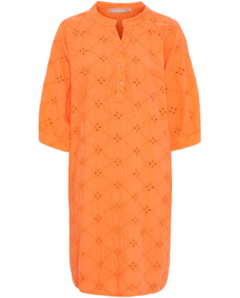 Marta Chateau Dame Kjole Mdcfelicia 7138 Arancio - Kjoler  - 5715406765716
