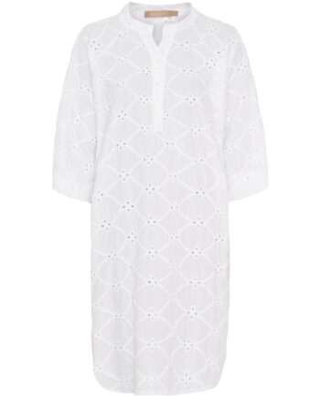 Hvid Marta Chateau Dame Kjole Mdcfelicia 7138 White - Kjoler  - 5715406765679