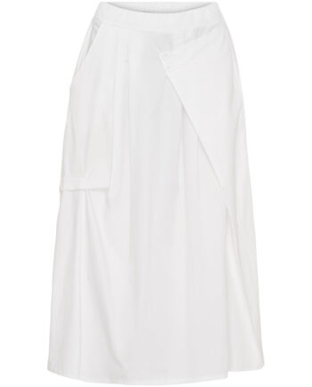 Hvid Marta Chateau Dame Nederdel Mdclinnea 257050 Optical White - Nederdele  - 5715406821481