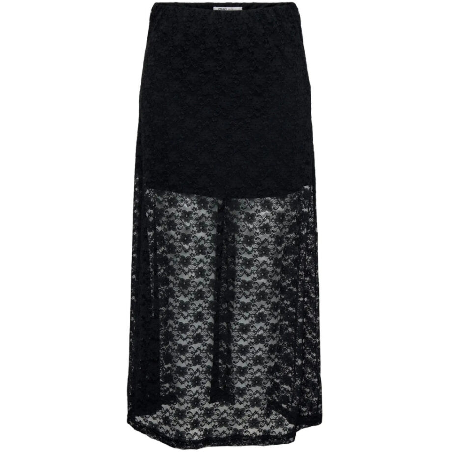Sort Only Dame Nederdel Onlchigo Black - Only Nederdele  - 5715732008495