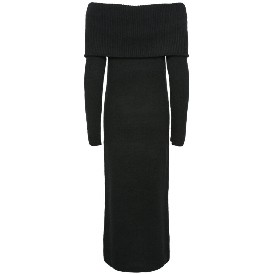 Sort Pieces Dame Kjole Pcriko Black - Pieces Kjoler  - 5715614327010