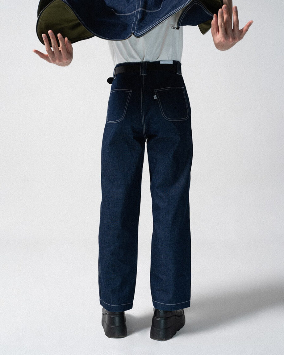Double Sideseam Denim Pants Male - Khe.hanoi Jeans