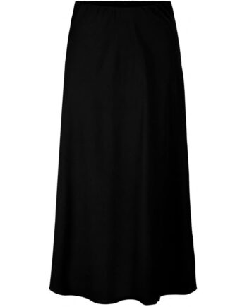 Sort Pieces Dame Nederdel Pcfranan Black - Pieces Nederdele  - 5715111088322