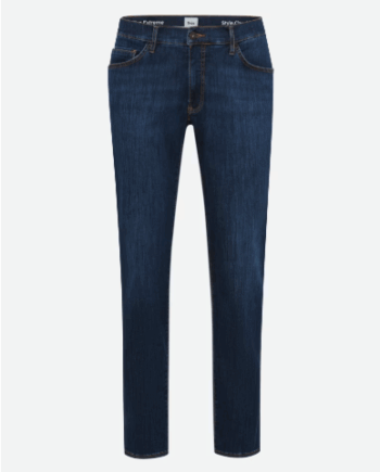 Blå Brax Jeans Chuck 6500 Dark Used 38w 32l - Brax Jeans